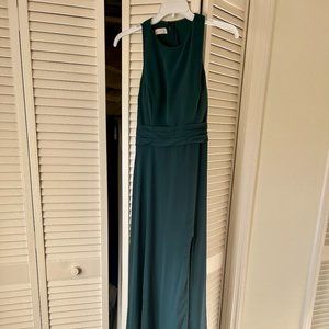 Kennedy Blue Forest Green "Faye" Bridesmaid Dress